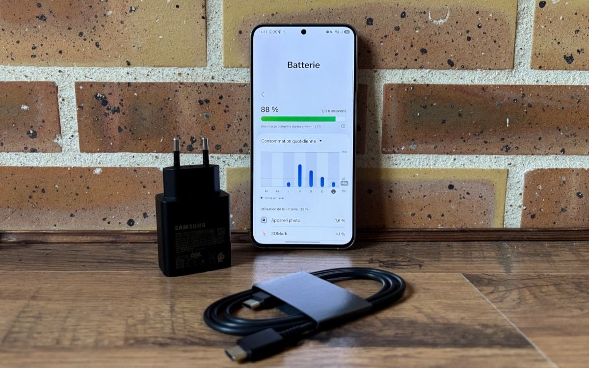 Test Samsung Galaxy S26 FE batterie