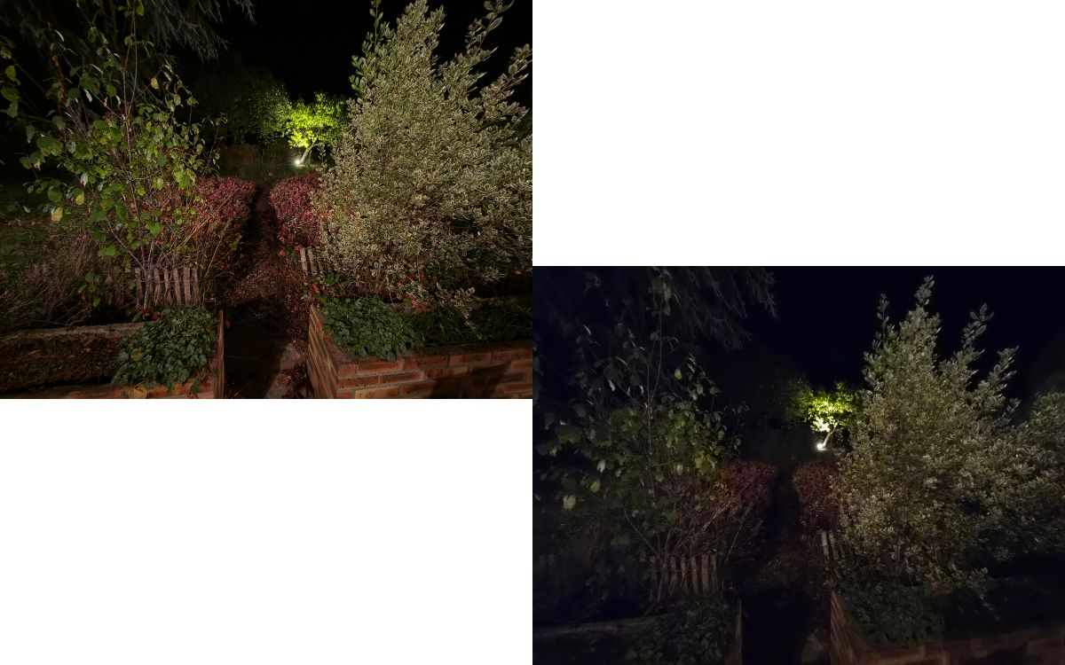 Test Samsung Galaxy Z Flip8 capteur ultra grand angle mode Nuit
