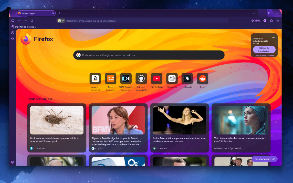 firefox 157 nova