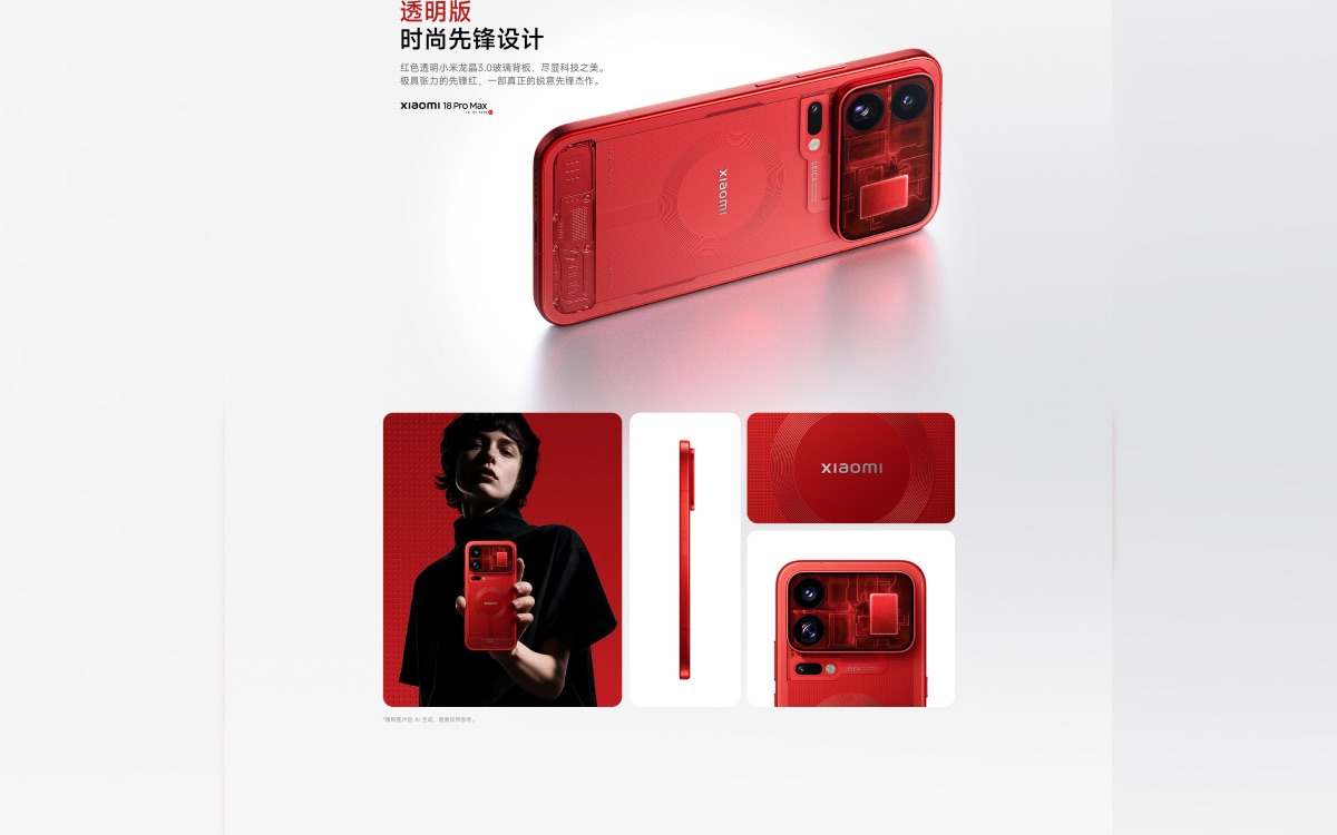 Xiaomi 18 Pro et 18 Pro Max officiels : prix, fiche technique et sortie en France, voici ce qu'il faut savoir xiaomi 18 pro max rouge