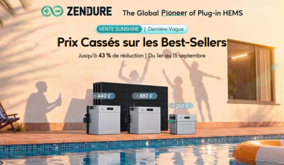 zendure sunshine sales septembre 2026