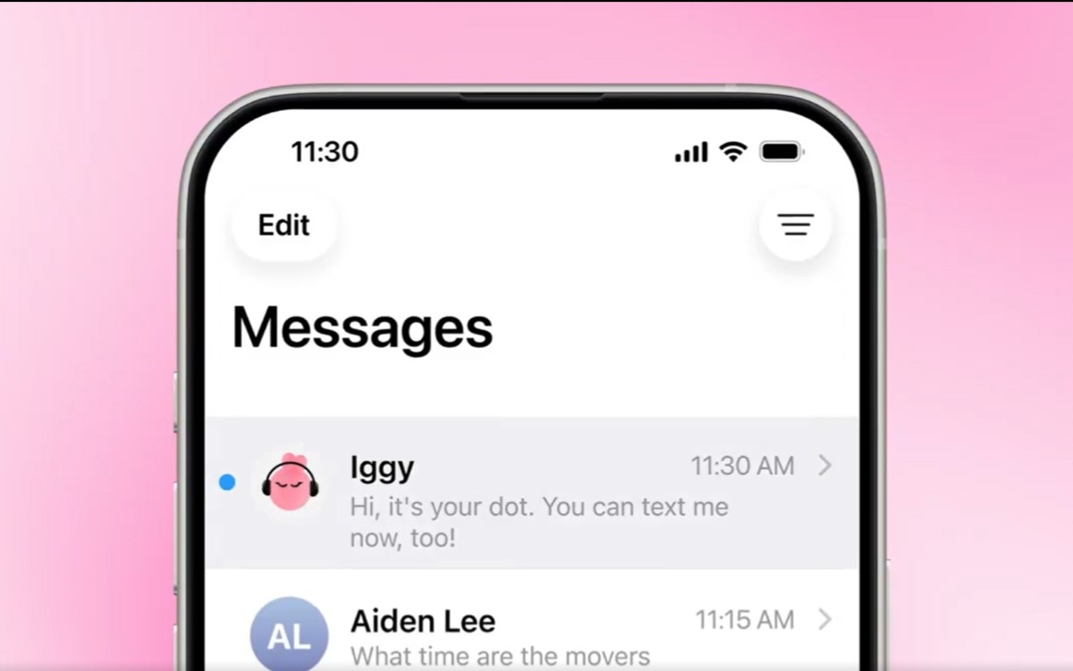 ChatGPT Dots iMessage Google Messages