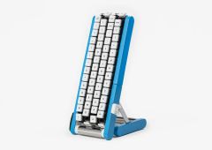 Clavier Gboard Kurukuru Baajon bleu