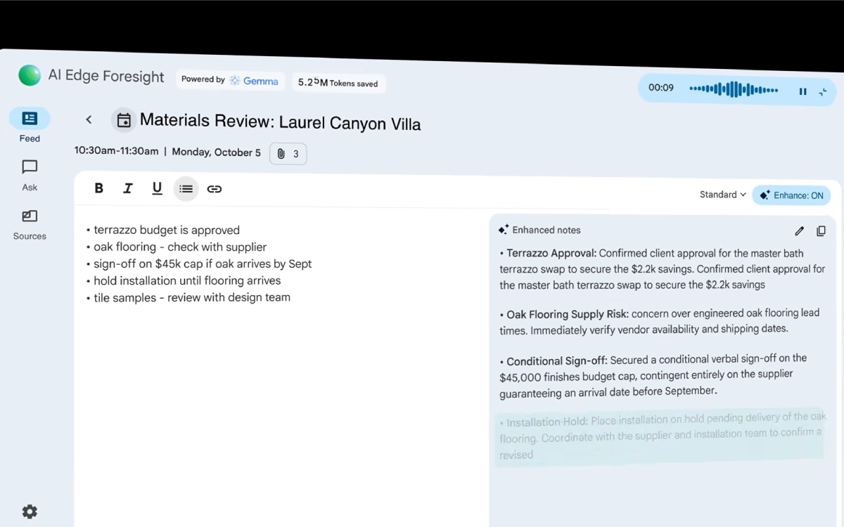 Google AI Edge Foresight