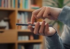 Google Circle to search arnaque SMS