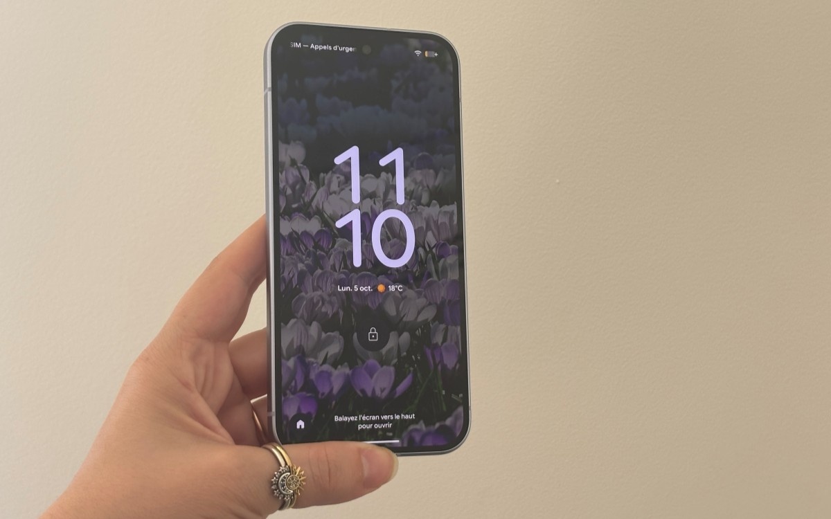 Google Pixel 11 écran de verrouillage