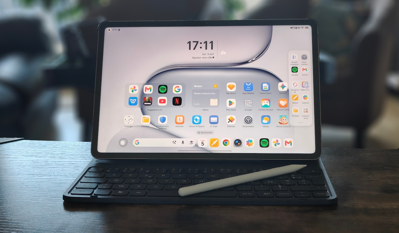 Test Honor Pad 20 Pro : une tablette 12,1 pouces aussi douée pour les loisirs que pour le travail