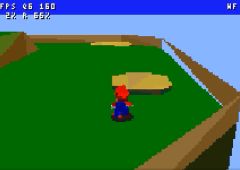 Mario 64 demake Gameboy Advanced