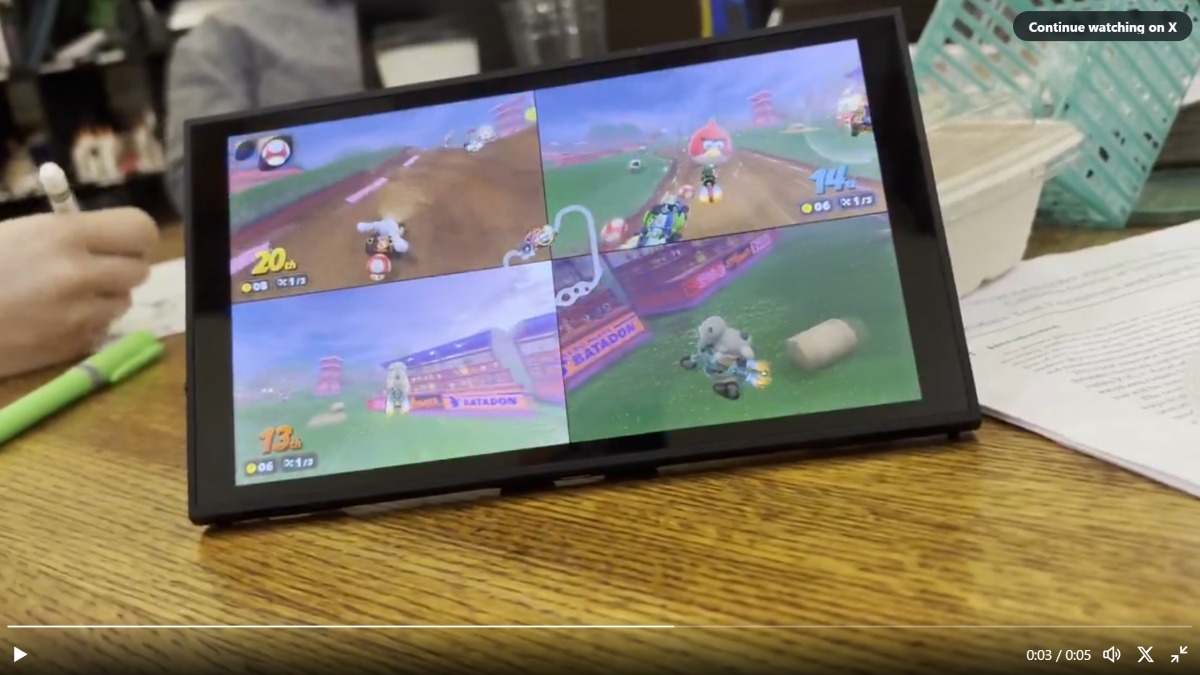 Switch 2 jailbreak Mario Kart World pepsipu via X