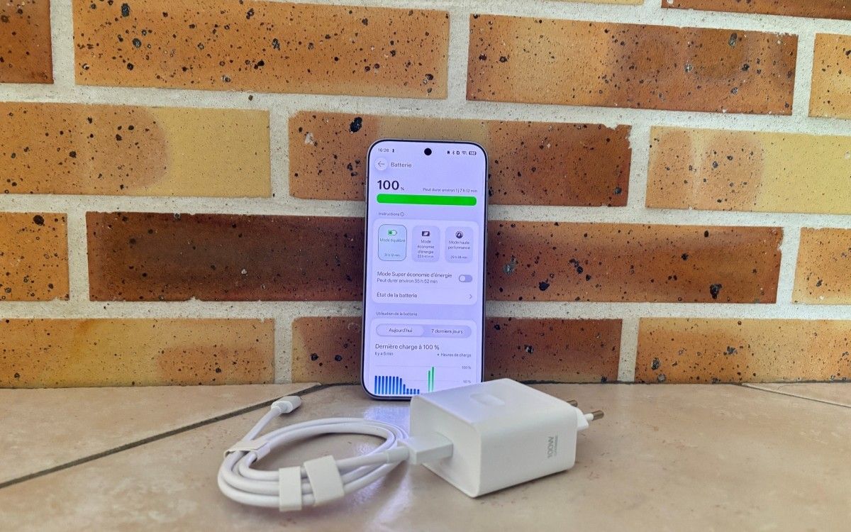 Test Oppo Find X10 batterie