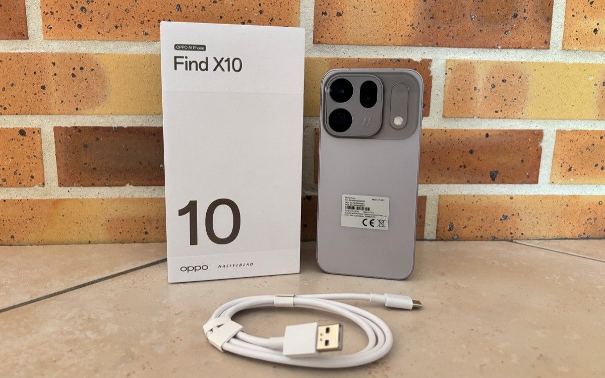 Test Oppo Find X10 contenu boîte