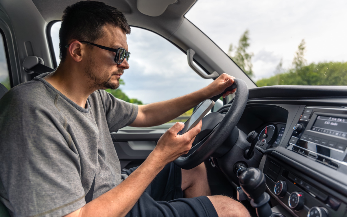 Usage du smartphone au volant