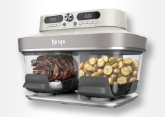 air fryer en verre 8 modes crispi dualzone