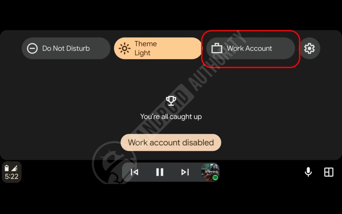 android auto travail