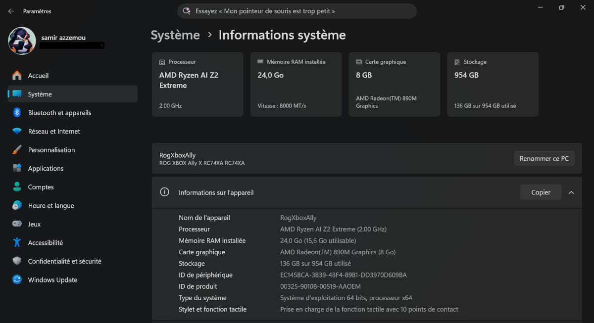 asus rog xbox ally x20 test