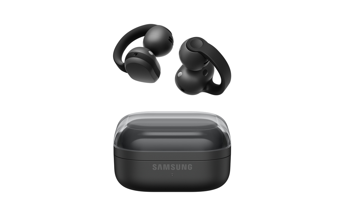 galaxy buds on
