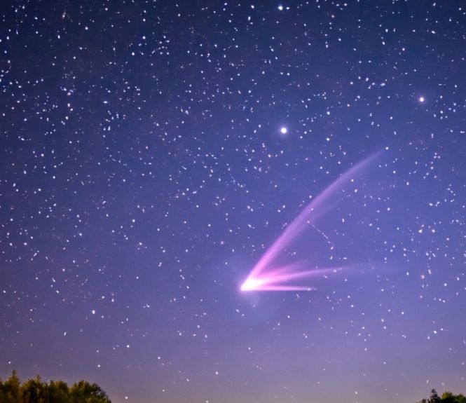 pluie étoiles filantes météores