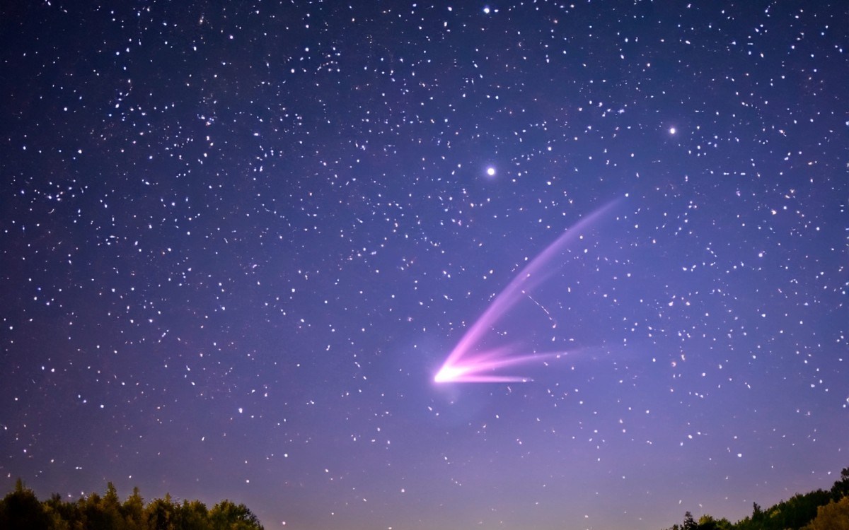 pluie étoiles filantes météores