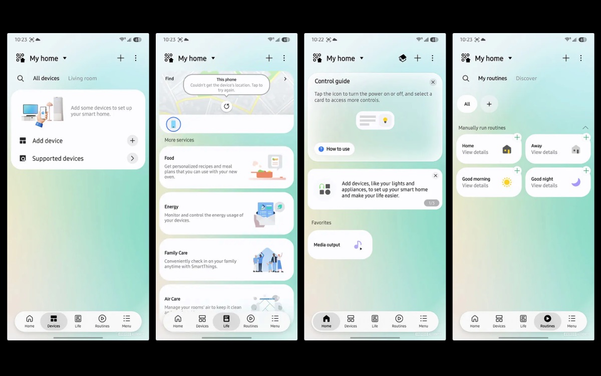 refonte samsung smartthings