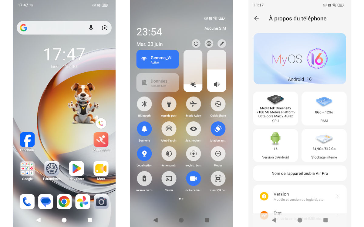 zte nubia air pro test